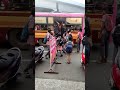 Chennai Bus Stand Student Fighting For Place In Bus