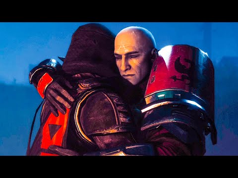 Zavala meets Cayde-6 and hugs him Cutscene Destiny 2 The Final Shape