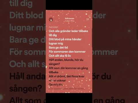 Joakim Berg, Maria Jane Smith - Sommaren Spedup Version #shorts #sommar2023