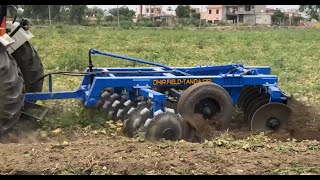 Hydraulic Disc Harrow (E-Model)Heavy, Dhir Field Tanda - Ph - 09417400847 INDIA
