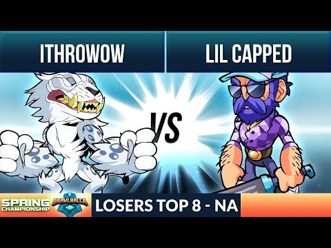 Ithrowow vs Lil Capped - Losers Top 8 - Spring Championship NA 1v1
