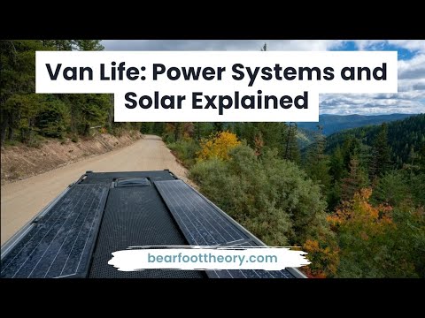 Van Conversion Power Systems: Understanding Solar Panels, Batteries, Inverters & Charge Relays