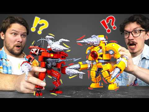We Made 3 Skibidi Strongest Titans with LEGO: Upgraded Titan Drillman, Titan Clockman And More! ????????