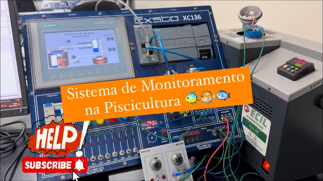 Controle de Temperatura CLP & IHM Siemens