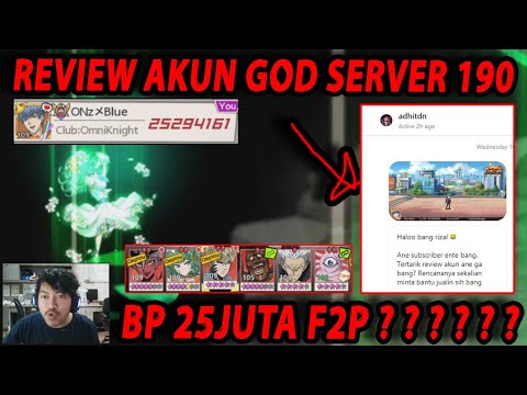 🔥🔥F2P BP 25JUTA ? WAH PATUT DI CONTOH NIH [SERVER 190] - ONE PUNCH MAN:The Strongest