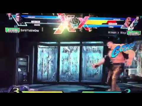 Hitman x Ninja is a boss (UMVC3 gameplay)