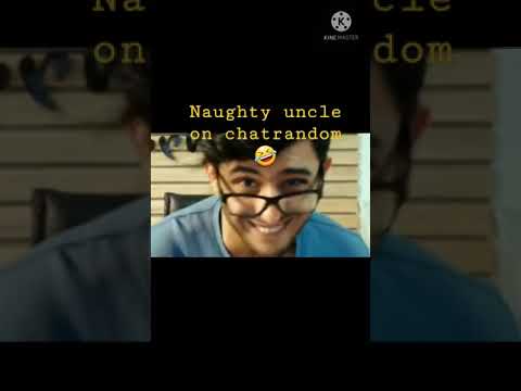 naughty uncle on chatrandom #roasted #carryminati