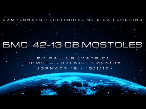 Jornada 16 - 1JF BMC 42-13 CB MOSTOLES (15/1/17)