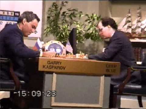 Garry Kasparov VS Deep Blue 1997 6th Match (rare footage)