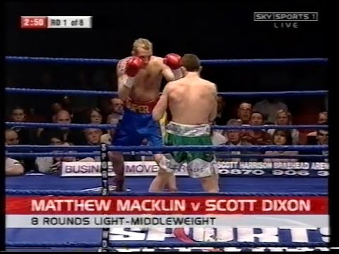 Scott Dixon vs Matthew Macklin