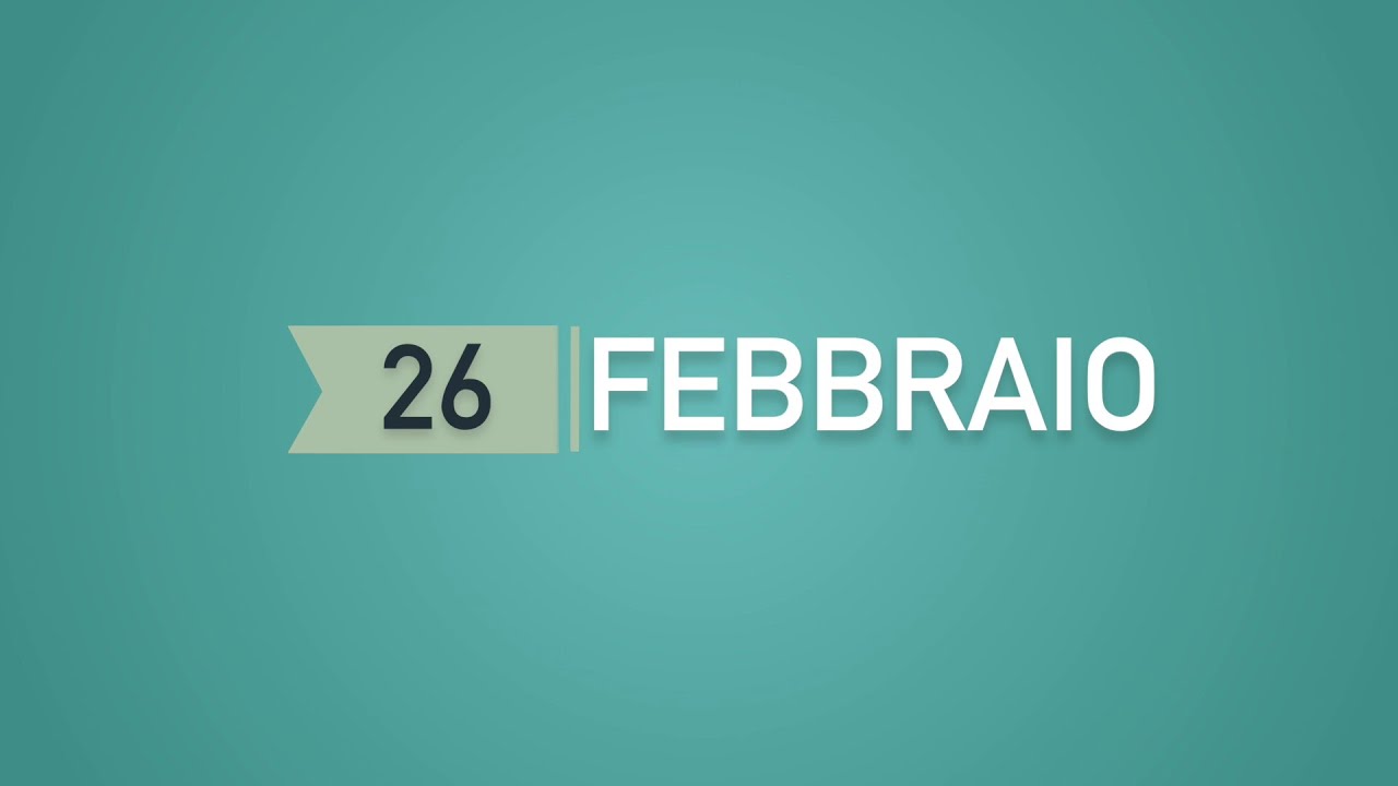 Meditazione Calendario “Parole di Vita” del 26 Febbraio 2021