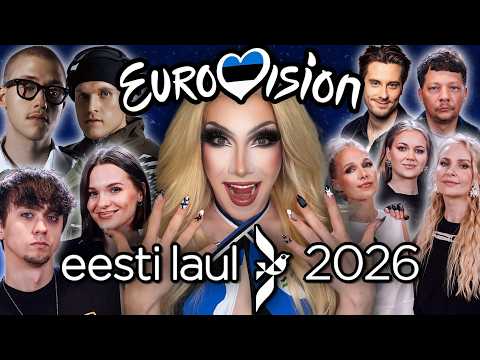 Eesti Laul 2026 🇪🇪 | All 12 Songs REACTION! | Estonia in Eurovision 2026