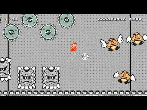 Ghostly Guarded Door by PETER - Super Mario Maker - No Commentary 1AE