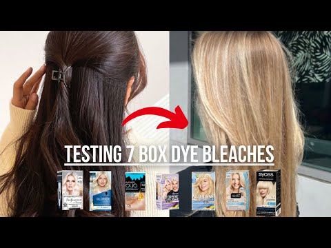 From Brown to Blonde At Home With Box Dye
