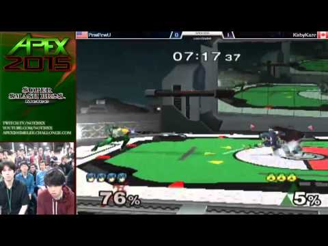 APEX 2015 - MIOM | PewPewU vs KirbyKaze (Sheik) Losers Round 5