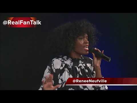 RFRT Renee Neufville of (Zhane) performs I Am Life on Real Fans Real Talk