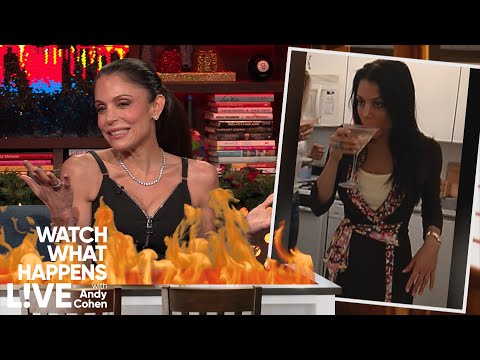 Bethenny Frankel Goes Through Her Past RHONY Looks | WWHL