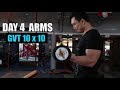 GVT (10 x 10) |DAY 4 ARMS & ABS| 8 Weeks Muscle Building plan by JEET SELAL