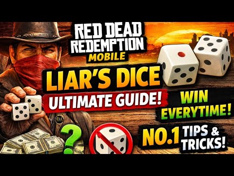 How To Play and Win Liar’s Dice | RDR Mobile Full Guide | RDR Mobile Liar's Dice Kese Khele | GIL |