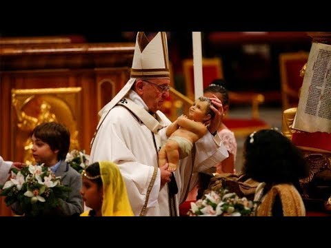 Thánh Lễ Đêm Giáng Sinh tại Tòa Thánh Vatican 24.12.2017