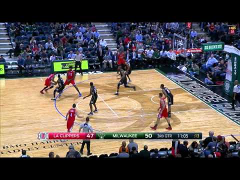 Clippers vs. Bucks Highlights | 12-9-15