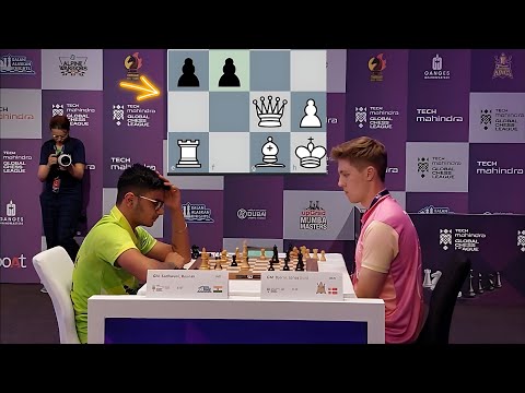The Double-Trouble Pawns | Raunak Sadhwani vs Jonas Buhl Bjerre