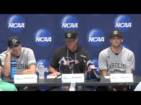 PostGame: (Florida) Mark Kingston, Braylen Wimmer & Will Sanders News Conference 06/09/23