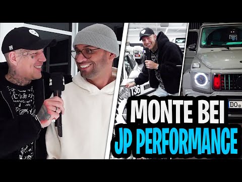 MONTE ÜBERWÄLTIGT!😱 Zu Besuch bei JP Performance | MontanaBlack IRL