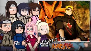 Naruto Friends + Iruka react to Evil Naruto / Naruto Join Akatsuki