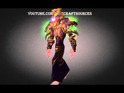 Night Elf Druid Tier 10 armor set - T10 - Sanctified Lasherweave Battlegear / Garb / Regalia
