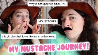 Why I don't shave my mustache...
