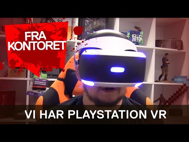 YouTube Video - Playstation VR på kontoret | Life @ Komplett