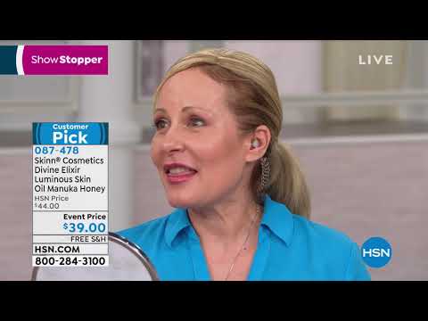 Skinn Cosmetics Divine Elixir Luminous Skin Oil Manuka H...