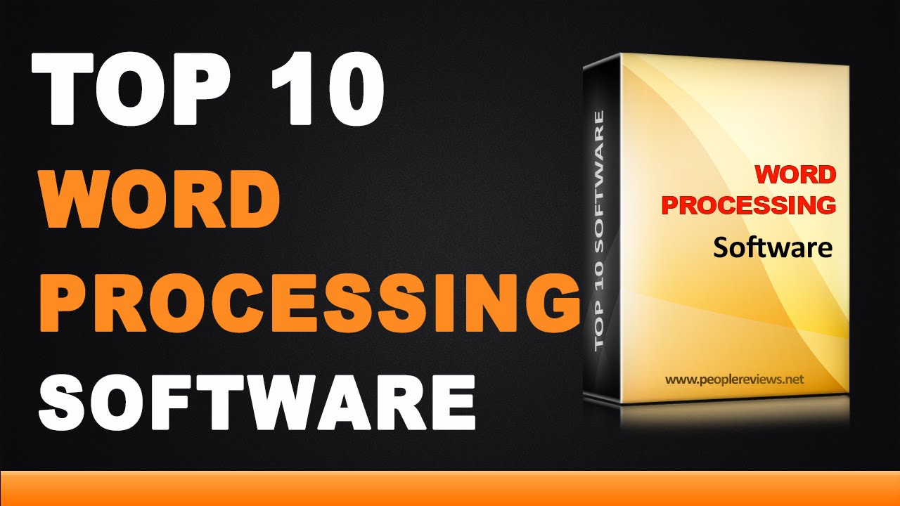 Best Word Processing Software - Top 5 List