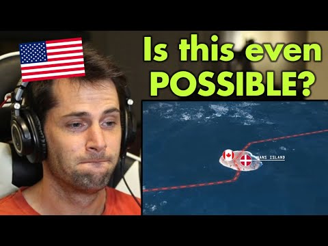 American Reacts to Canada’s Unusual Border with Denmark