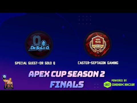 GRAND FINALS ft Dr.SoloQ | Apex Legends Cup Season 2 | Team Hyperion X | Geekboz | !giveaways