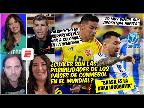 ARGENTINA, COLOMBIA, BRASIL, ECUADOR, URUGUAY y PARAGUAY dirán PRESENTE en Mundial 2026 | Exclusivos