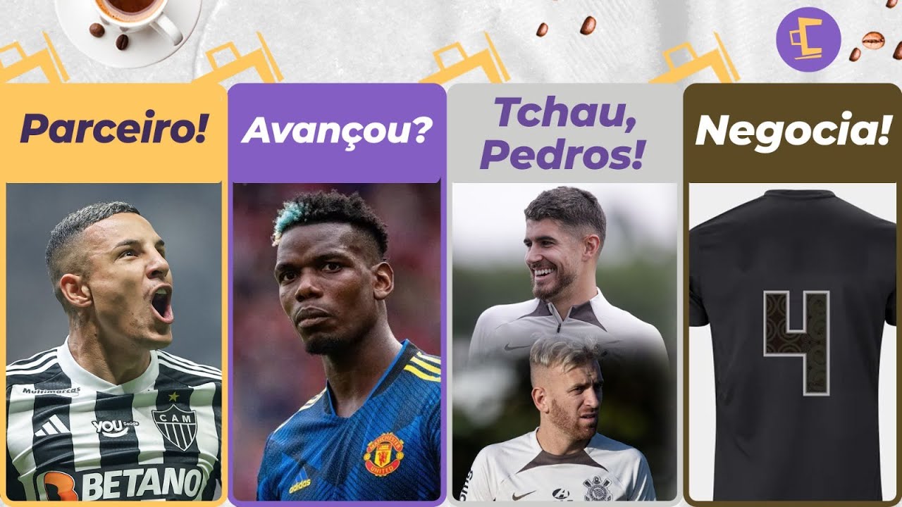 Corinthians mira parceiro por Arana l Valor da proposta a Pogba l Zagueiro negociando l Pedros fora?