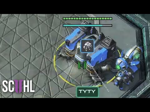 Proxy Barracks in Enemy Base?! - StarCraft 2: Stats vs. TY