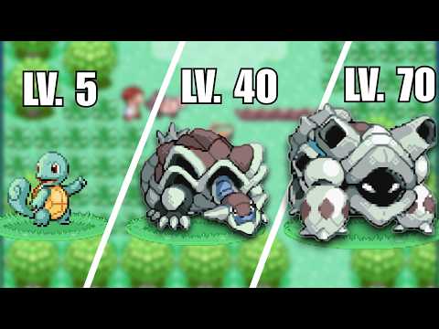 Pokemon, but they never stop evolving...