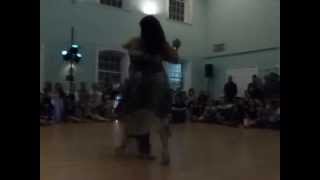 Argentine Tango performance 1 by Homer and Cristina Ladas at Yale Tango Fest 2013