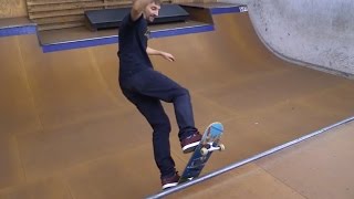 HOW TO SKATE A MINI RAMP THE EASIEST WAY TUTORIAL