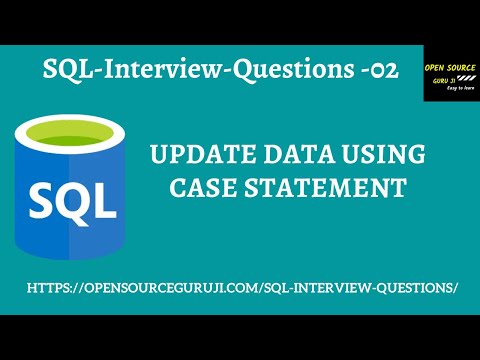 Update Data Using Case Statement