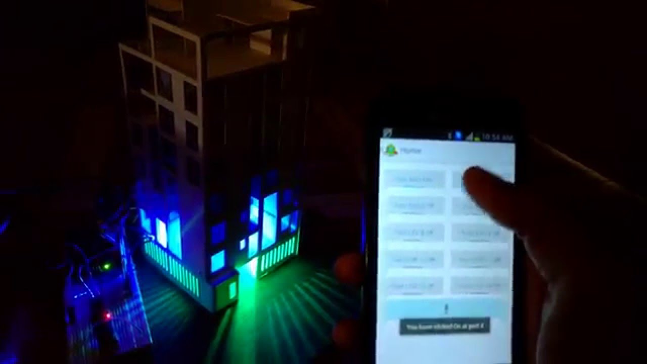 [Open Source] Building lights control - Arduino using Android apps | Github source code