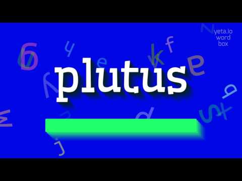 PLUTUS - HOW TO PRONOUNCE PLUTUS? #plutus