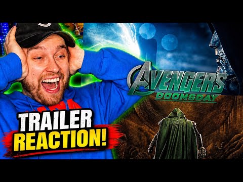 Avengers Doomsday Official Trailer REACTION (OMG ITS HERE)