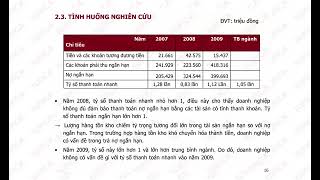 Tỷ số thanh toán nhanh = (Tiền và các khoản tương đương tiền+các khoản phải thu+các khoản đầu tư ngắn hạn)/(Nợ ngắn hạn)