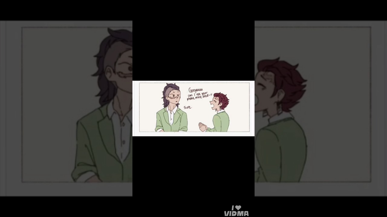 Oh my...🤭 #demonslayer #kimetsunoyaiba #kny #tanjiro #genya #youtubeshorts