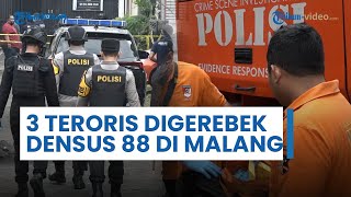 Densus 88 Gelar Penggerebekan di Villa Syariah Tanjung, Kota Batu: 3 Terduga Teroris Ditangkap