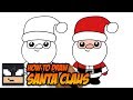 View 30 Easy Santa Claus Drawing For Kids